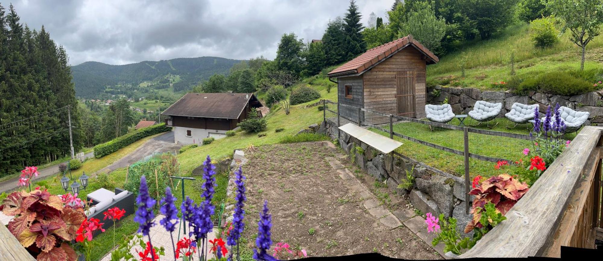 Au 21 Vosgien Bed & Breakfast Ventron Bagian luar foto